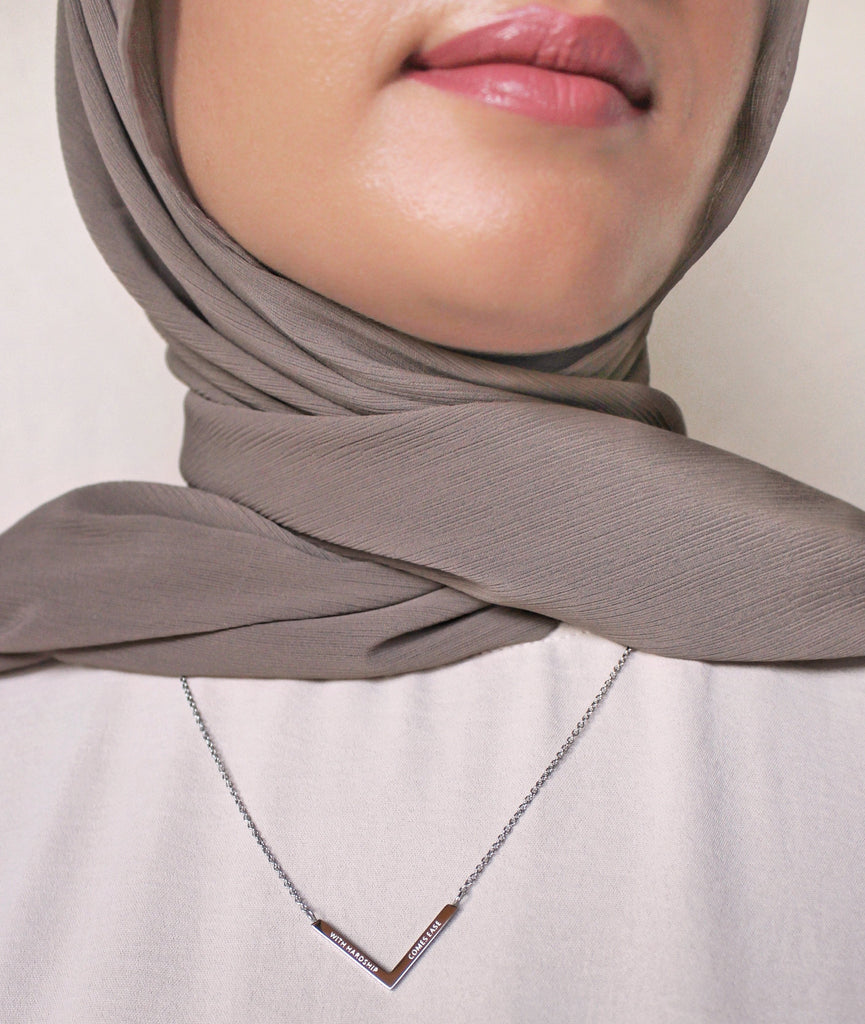 Silver Faith Islamic Pendant